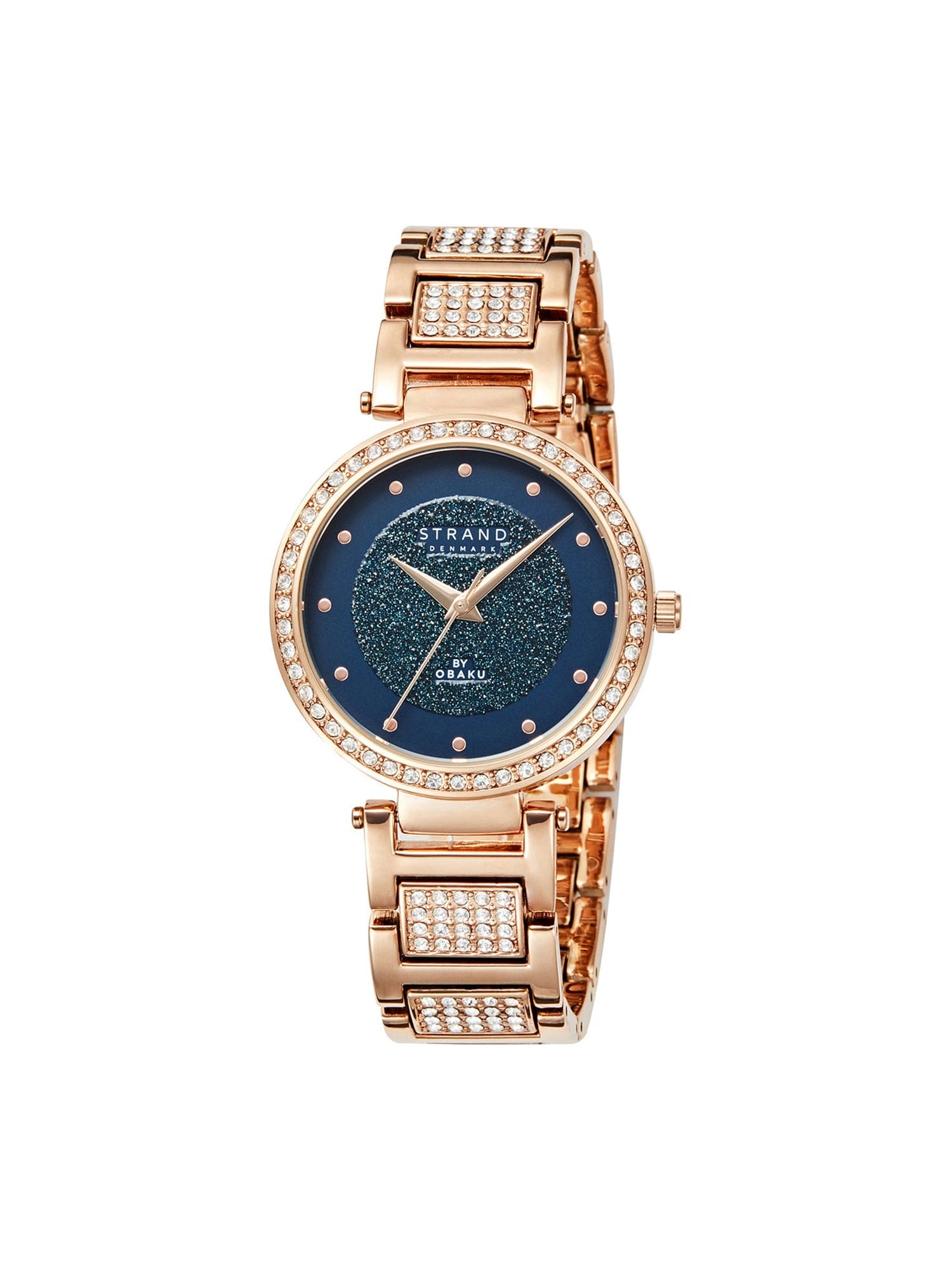 Strand By Obaku Brooke Lapis Quartz Women's Watch - S713LXVLSV-DB