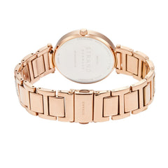 Strand By Obaku Brooke Rosette Quartz Women's Watch - S713LXVVSV-DB