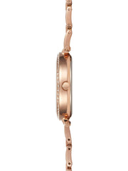 Strand By Obaku Brooke Rosette Quartz Women's Watch - S713LXVVSV-DB
