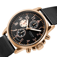Strand By Obaku Monroe Multifunction Men's Watch - S714GMVBMB