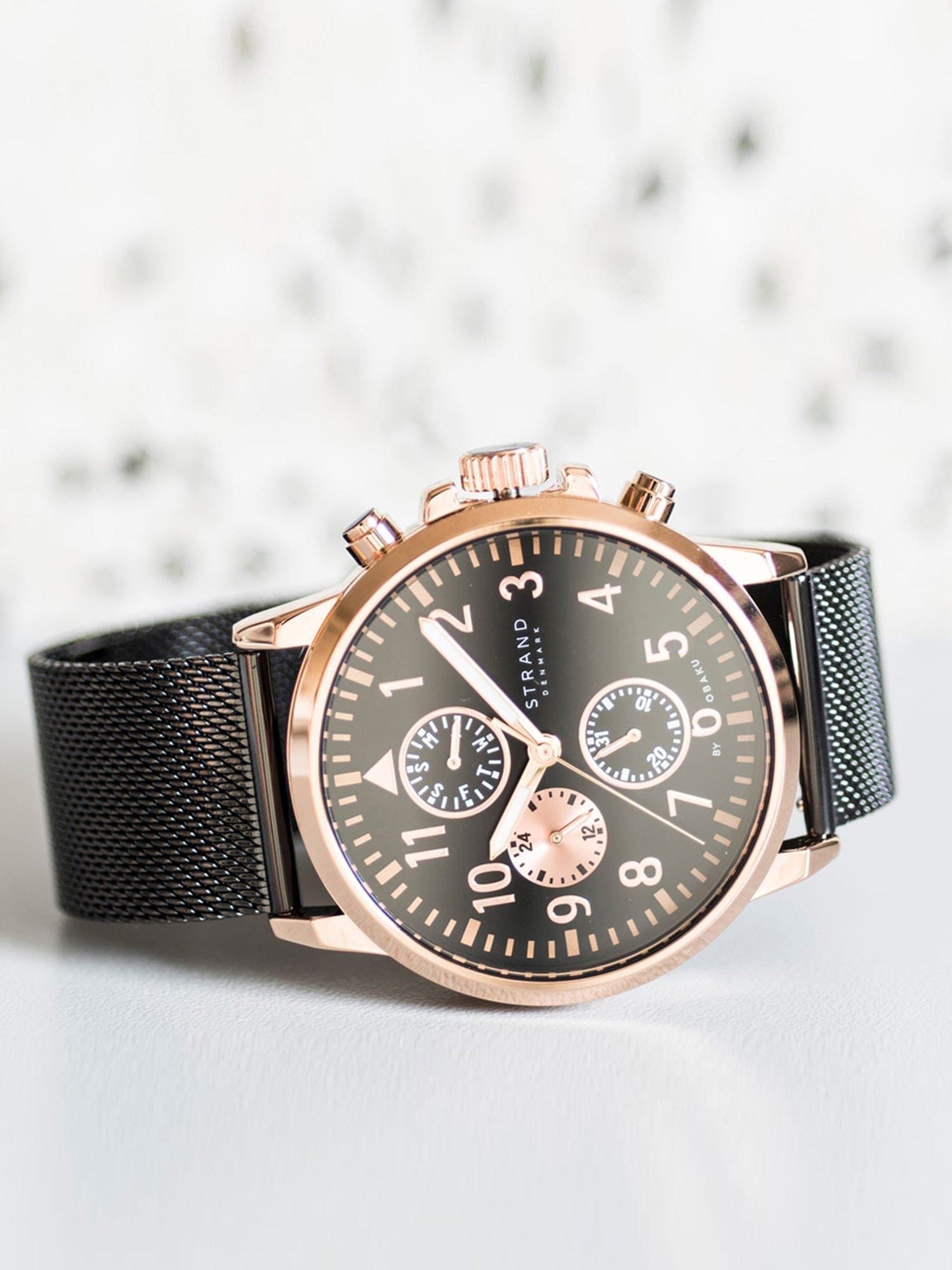 Strand By Obaku Monroe Multifunction Men's Watch - S714GMVBMB
