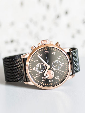 Strand By Obaku Monroe Multifunction Men's Watch - S714GMVBMB