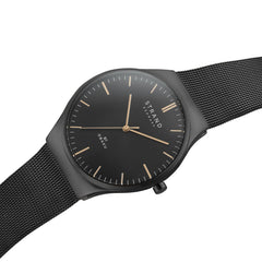 Strand By Obaku Mason Charcoal Quartz Men's Watch - S717GXBBMB