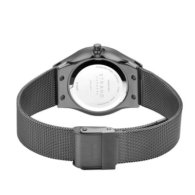 Strand By Obaku Mason Lille Charcoal Quartz Women's Watch - S717LXBBMB