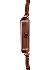 Strand By Obaku Rim Brown Quartz Women's Watch - S718LXNNSN