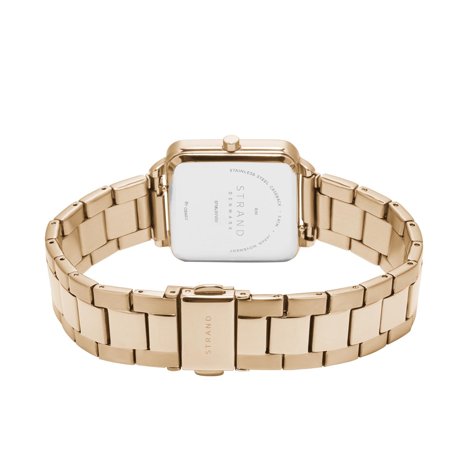 Strand By Obaku Rim Rosette Quartz Women's Watch - S718LXVVSV