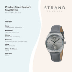 Strand By Obaku Seahorse Harbor Quartz Women's Watch - S719LXJJRJ-DSH