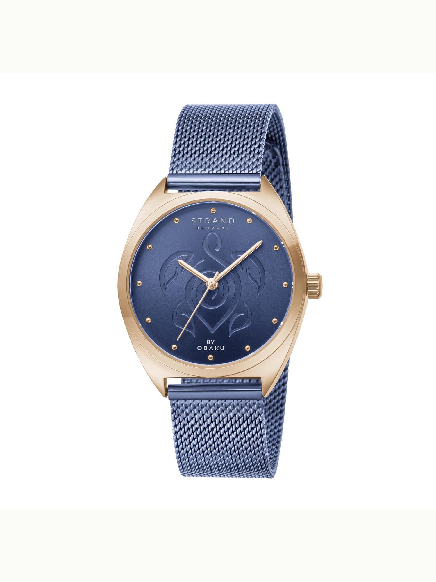 Strand By Obaku Turtle Ocean Quartz Women's Watch - S719LXVLML-DT