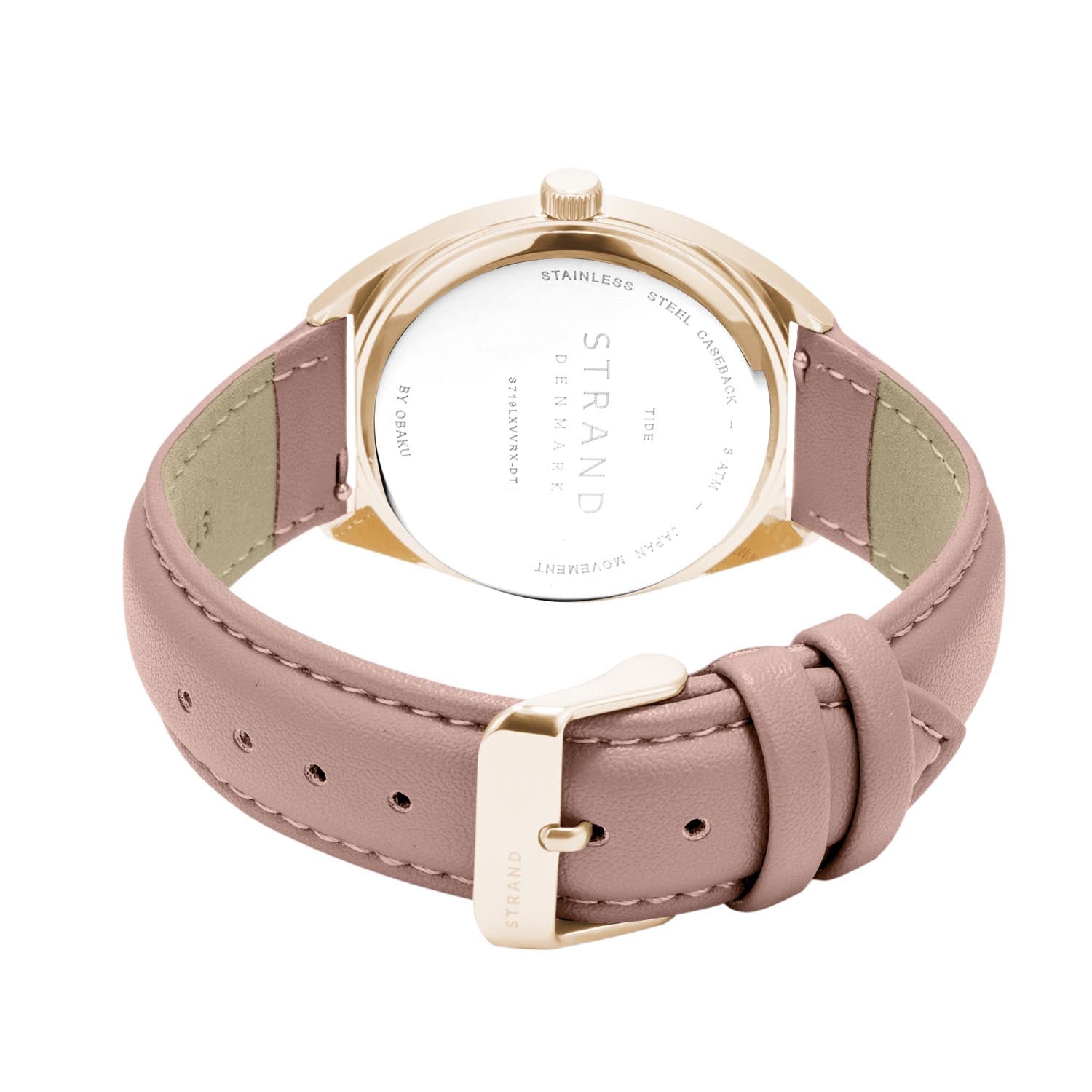 Strand By Obaku Turtle Nude Quartz Women's Watch - S719LXVVRX-DT