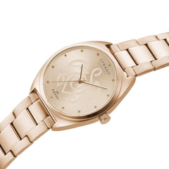 Strand By Obaku Turtle Rosette Quartz Women's Watch - S719LXVVSV-DT