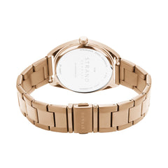Strand By Obaku Turtle Rosette Quartz Women's Watch - S719LXVVSV-DT
