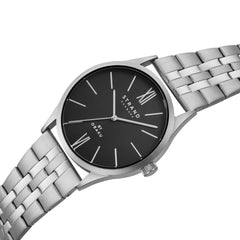 Strand By Obaku Bradford Blacksteel Quartz Men's Watch - S720GXCBSC