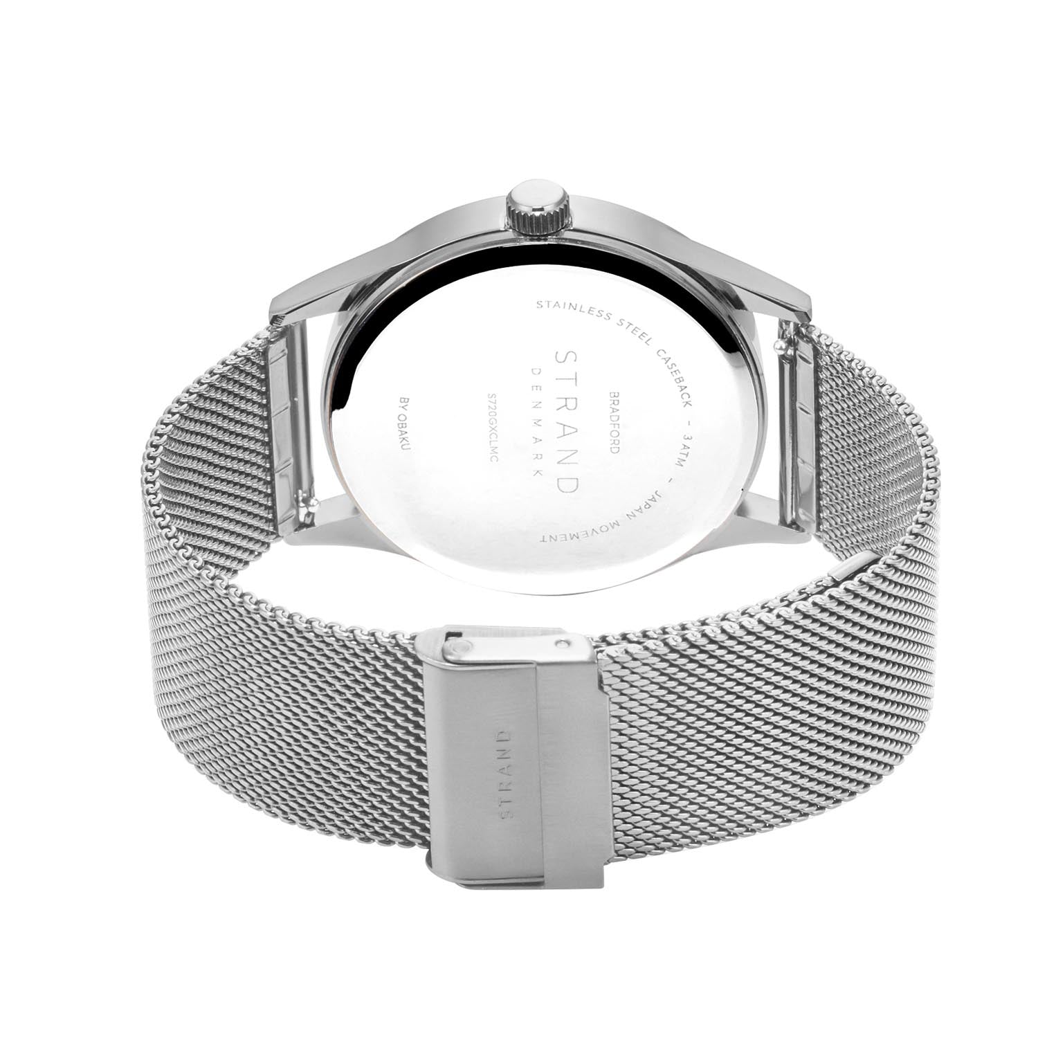 Strand By Obaku Bradford Cyan Quartz Men's Watch - S720GXCLMC