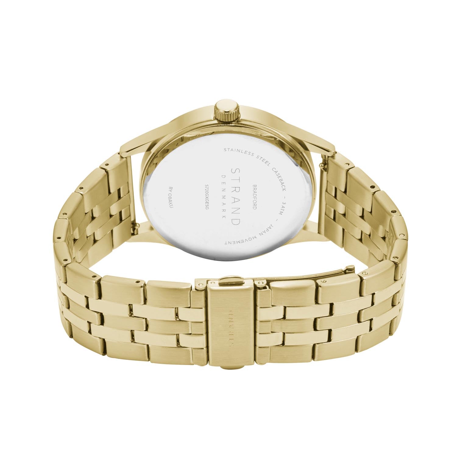 Strand By Obaku Bradford Sugar Quartz Men's Watch - S720GXGESG