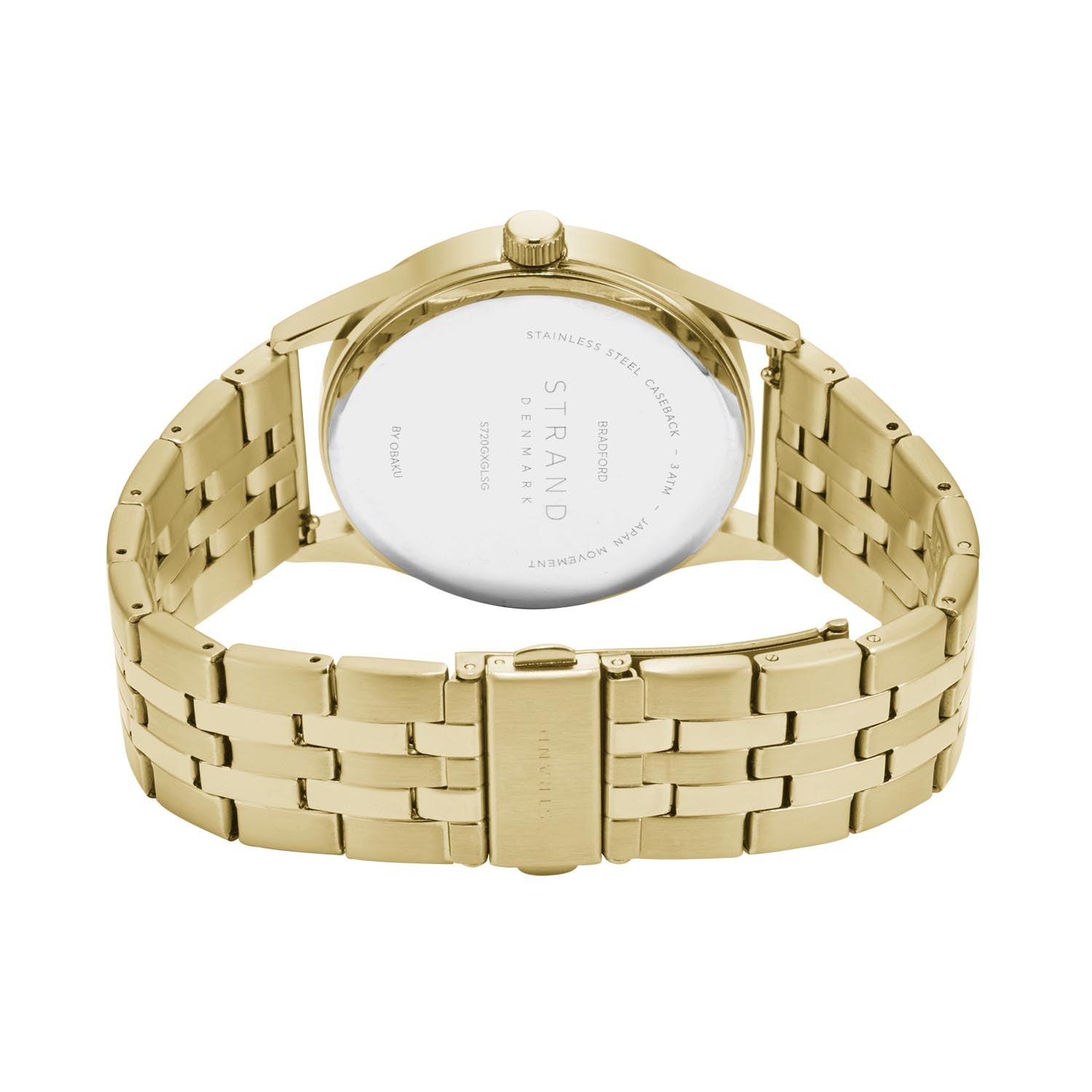 Strand By Obaku Bradford Beryl Quartz Men's Watch - S720GXGLSG