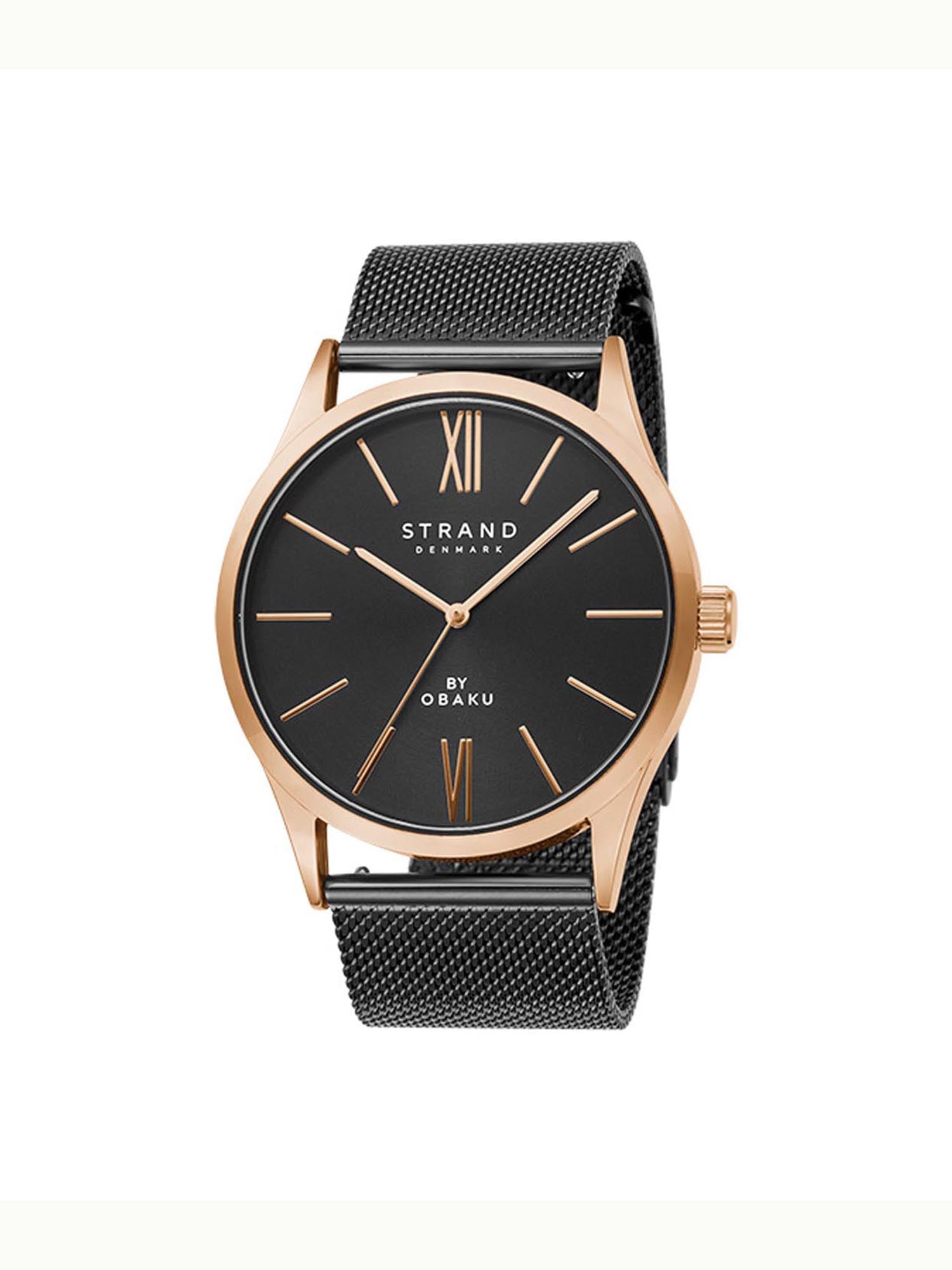 Strand By Obaku Bradford Night Quartz Men's Watch - S720GXVBMB
