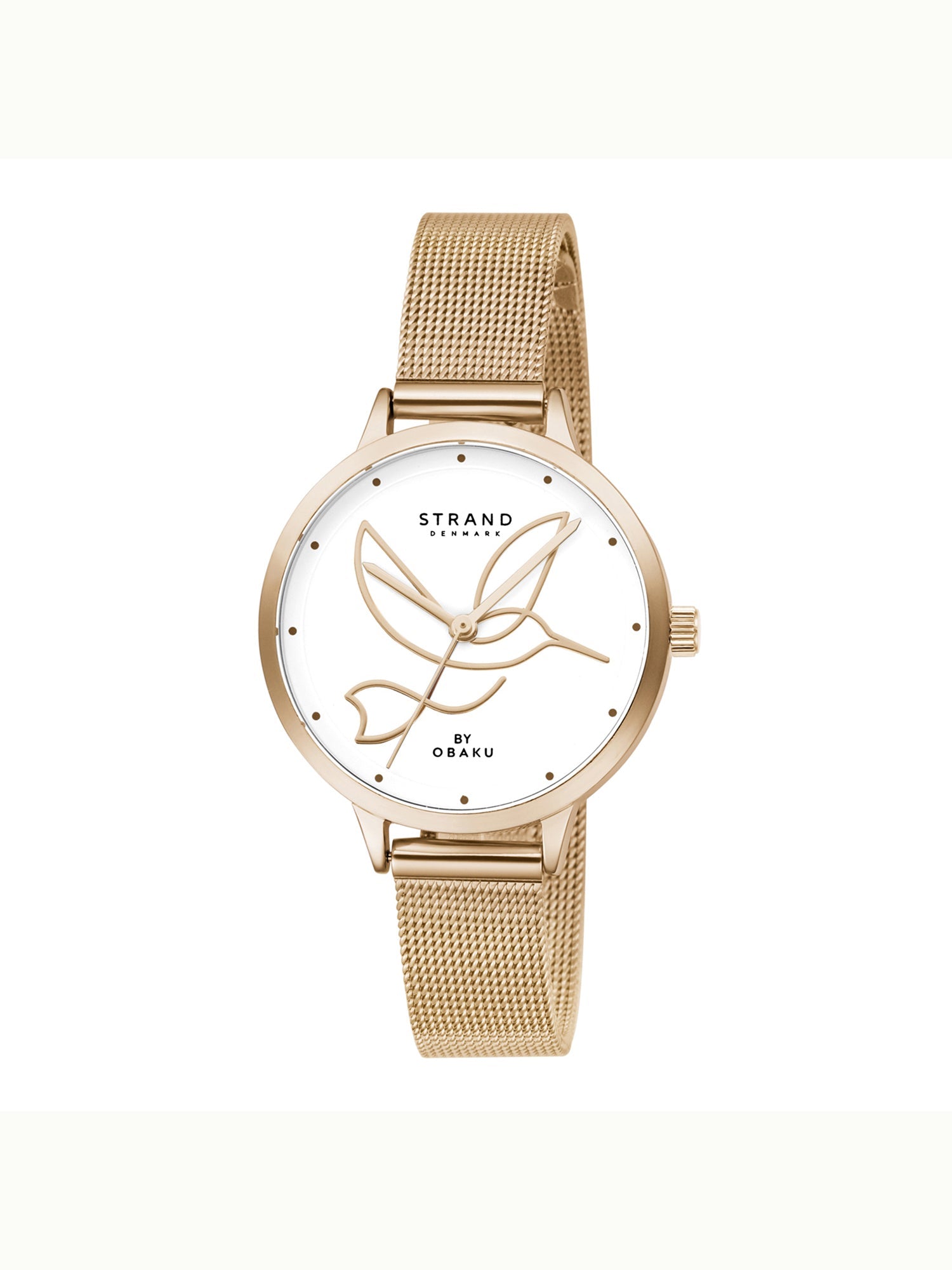 Strand By Obaku Hummi Rose Quartz Women's Watch - S720LXVWMV