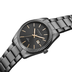 Strand By Obaku Wellington Dark Quartz Men's Watch - S721GDBBSB-DS