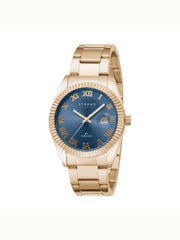 Strand By Obaku Delmore Lapis Quartz Men's Watch - S721GDVLSV