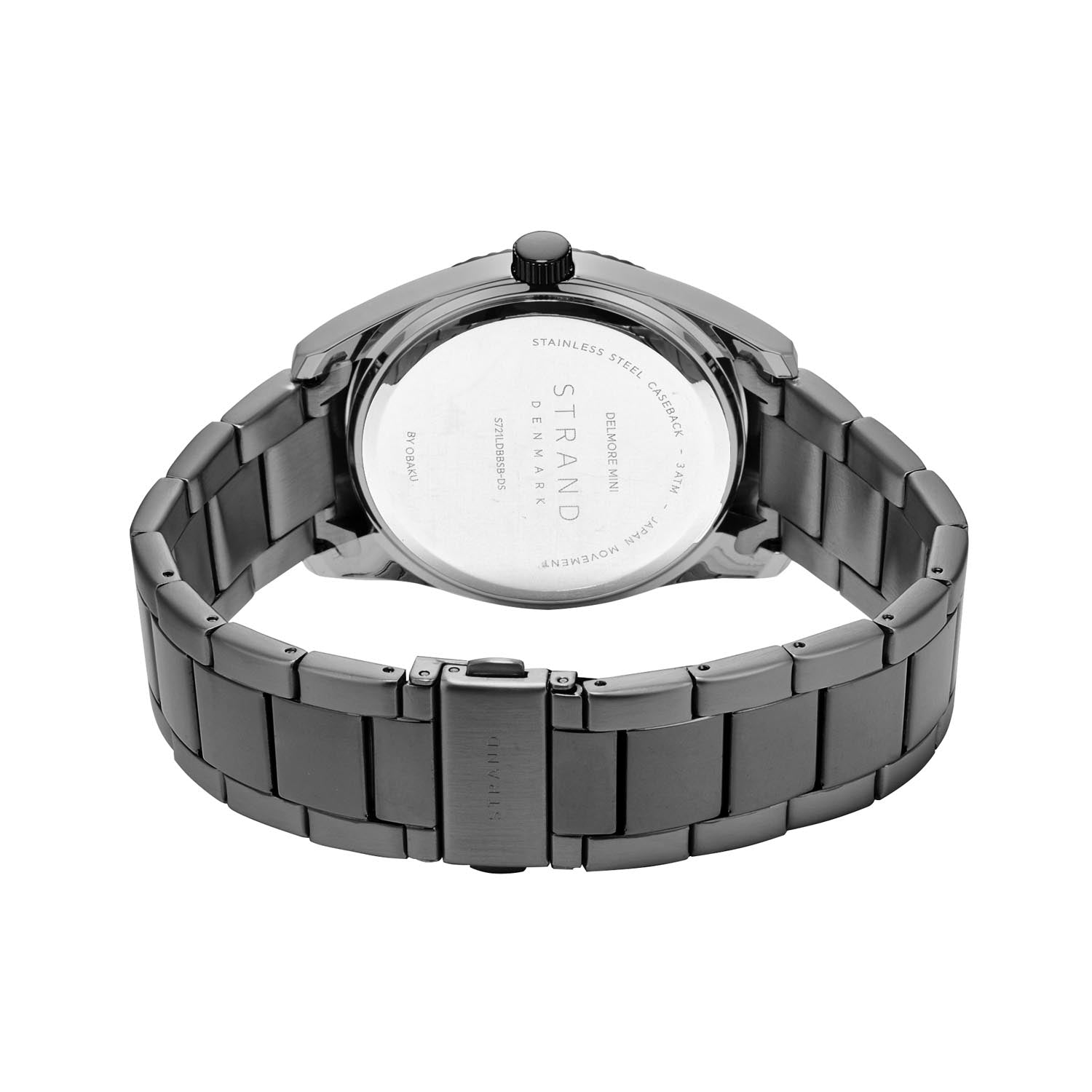 Strand By Obaku Wellington Dark Quartz Women's Watch - S721LDBBSB-DS