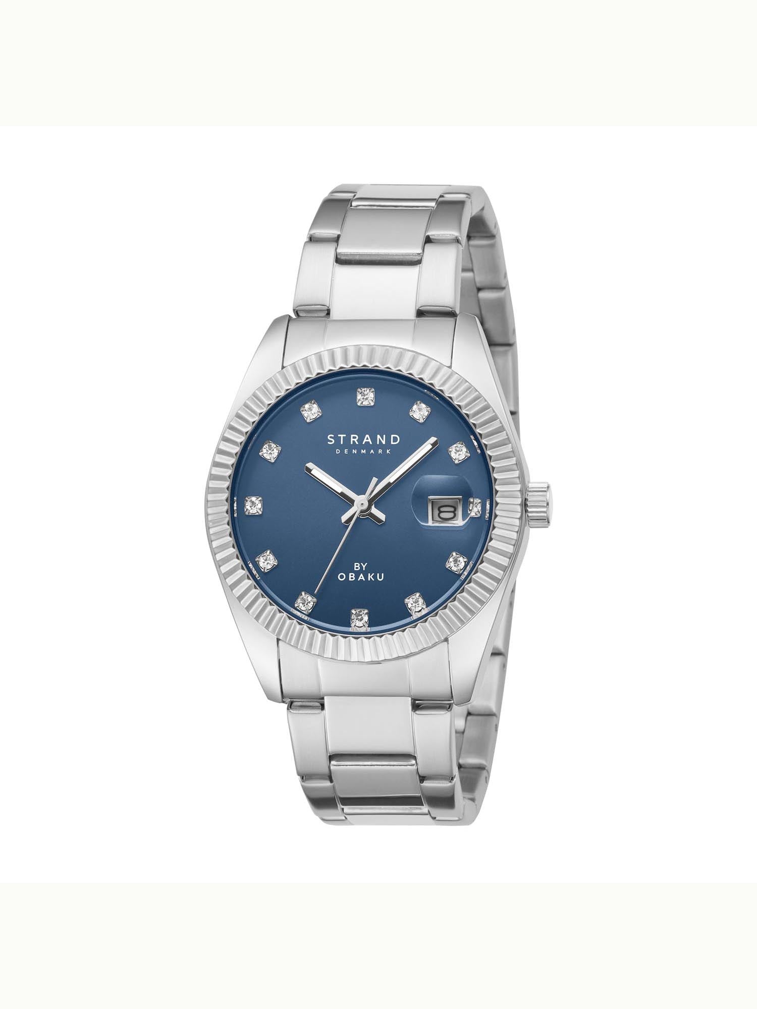 Strand By Obaku Delmore Mini Denim Quartz Women's Watch - S721LDCLSC