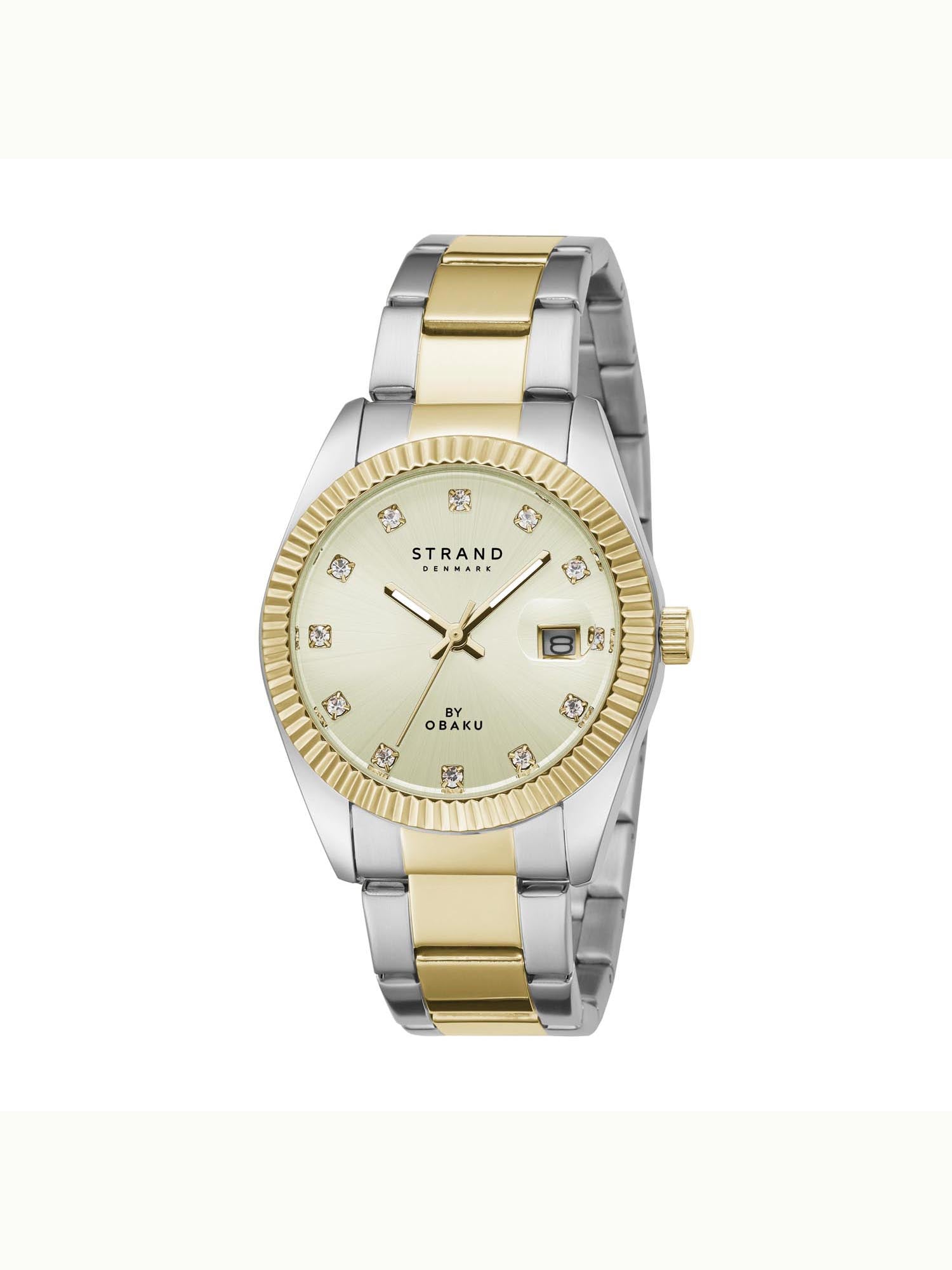 Strand By Obaku Delmore Mini Ochre Quartz Women's Watch - S721LDFGSF