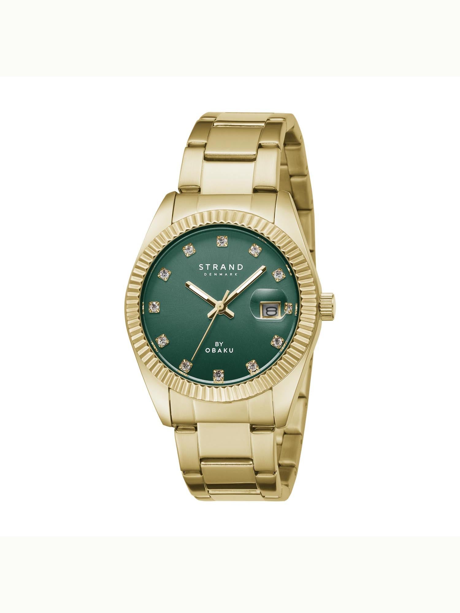 Strand By Obaku Delmore Mini Sugar Quartz Women's Watch - S721LDGESG