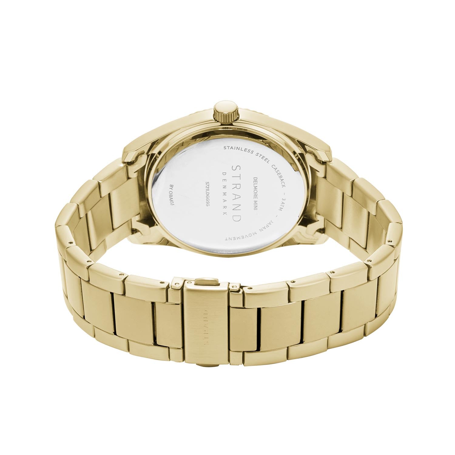 Strand By Obaku Delmore Mini Cider Quartz Women's Watch - S721LDGGSG