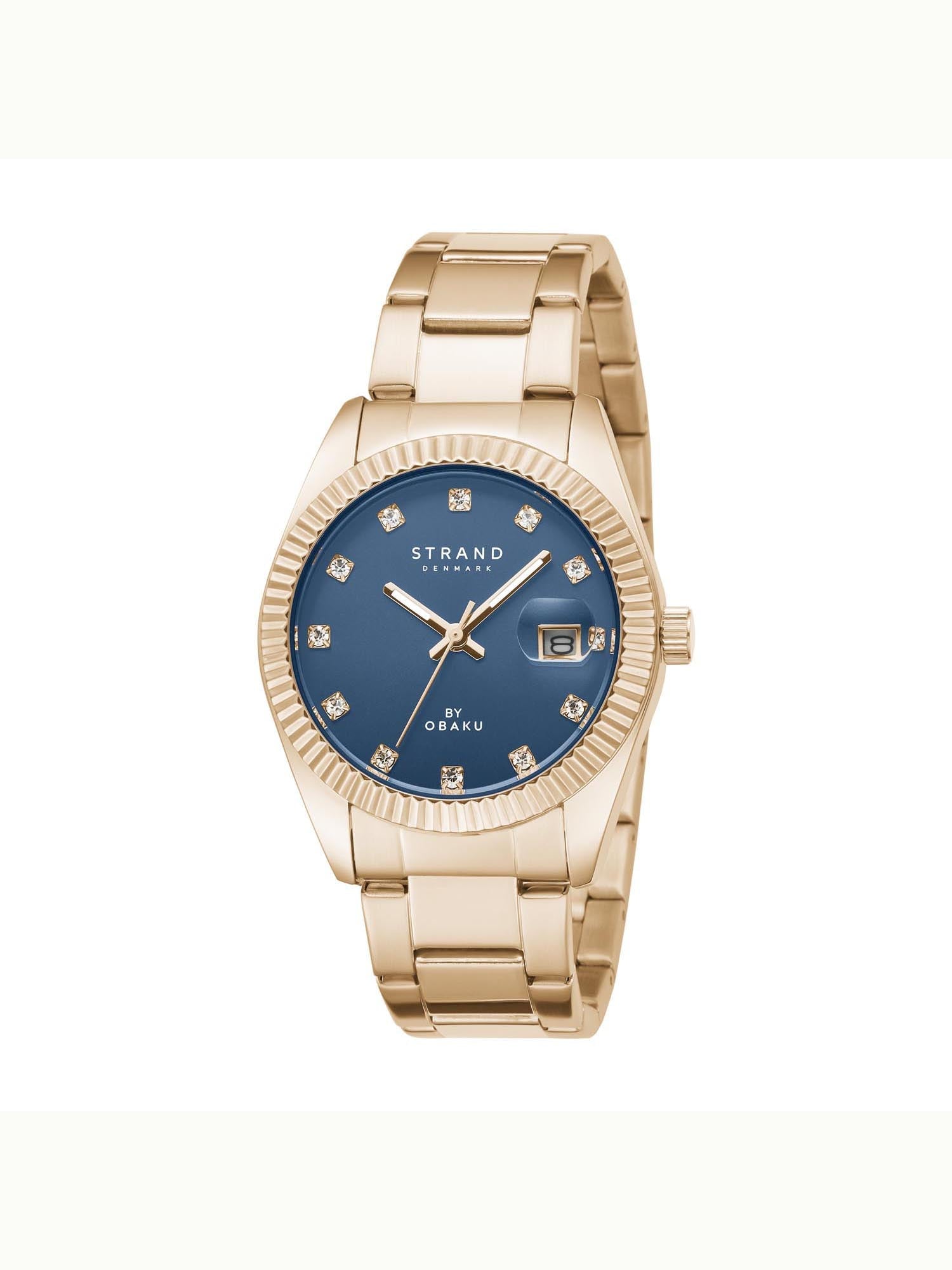 Strand By Obaku Delmore Mini Lapis Quartz Women's Watch - S721LDVLSV