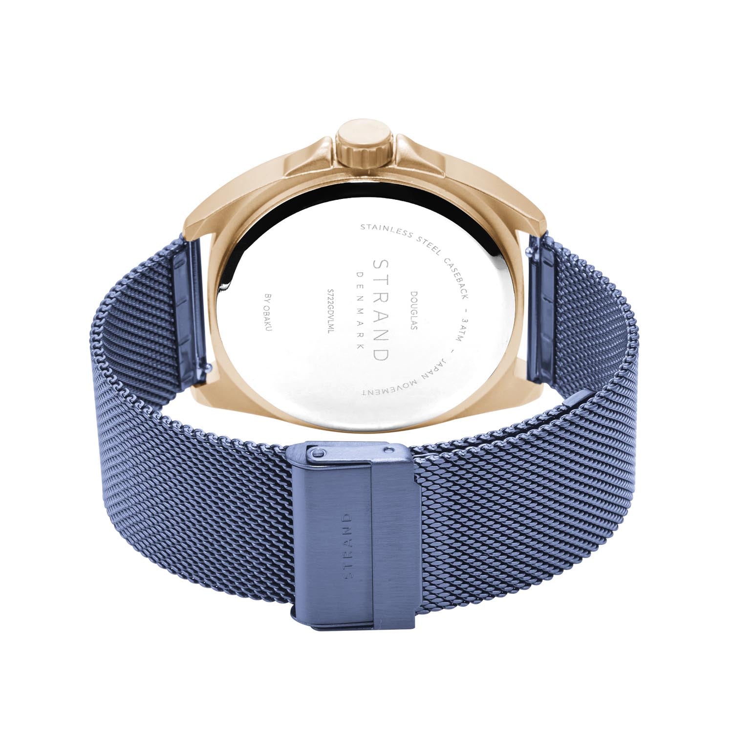 Strand By Obaku Douglas Ocean Quartz Men's Watch - S722GDVLML