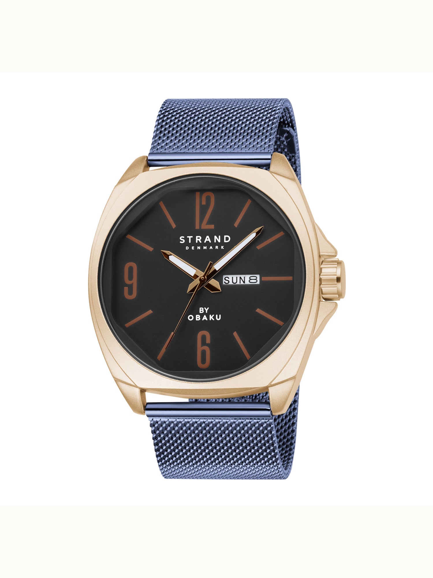Strand By Obaku Douglas Ocean Quartz Men's Watch - S722GDVLML