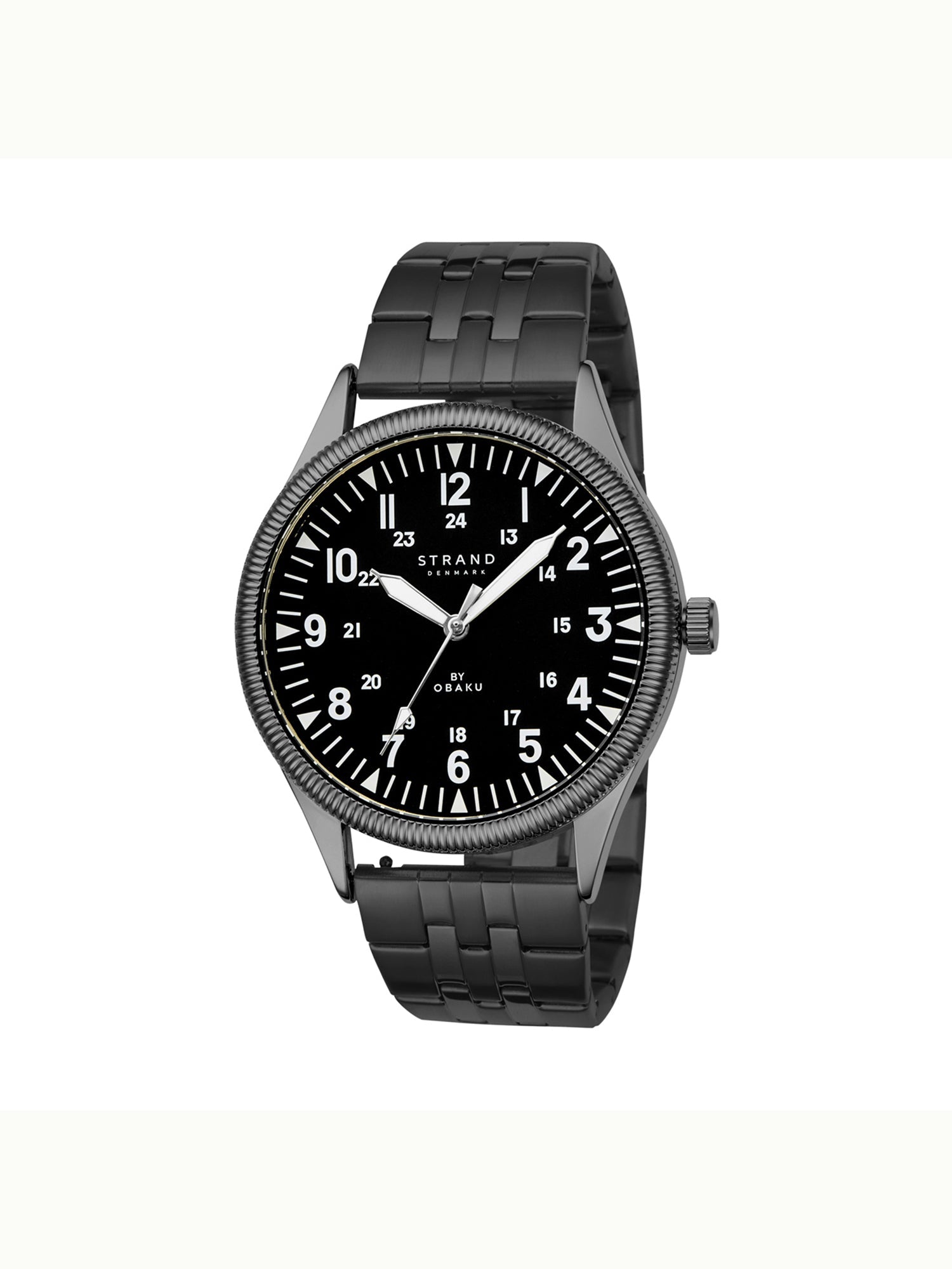Strand By Obaku Reef Dark Quartz Men's Watch - S724GXBBSB