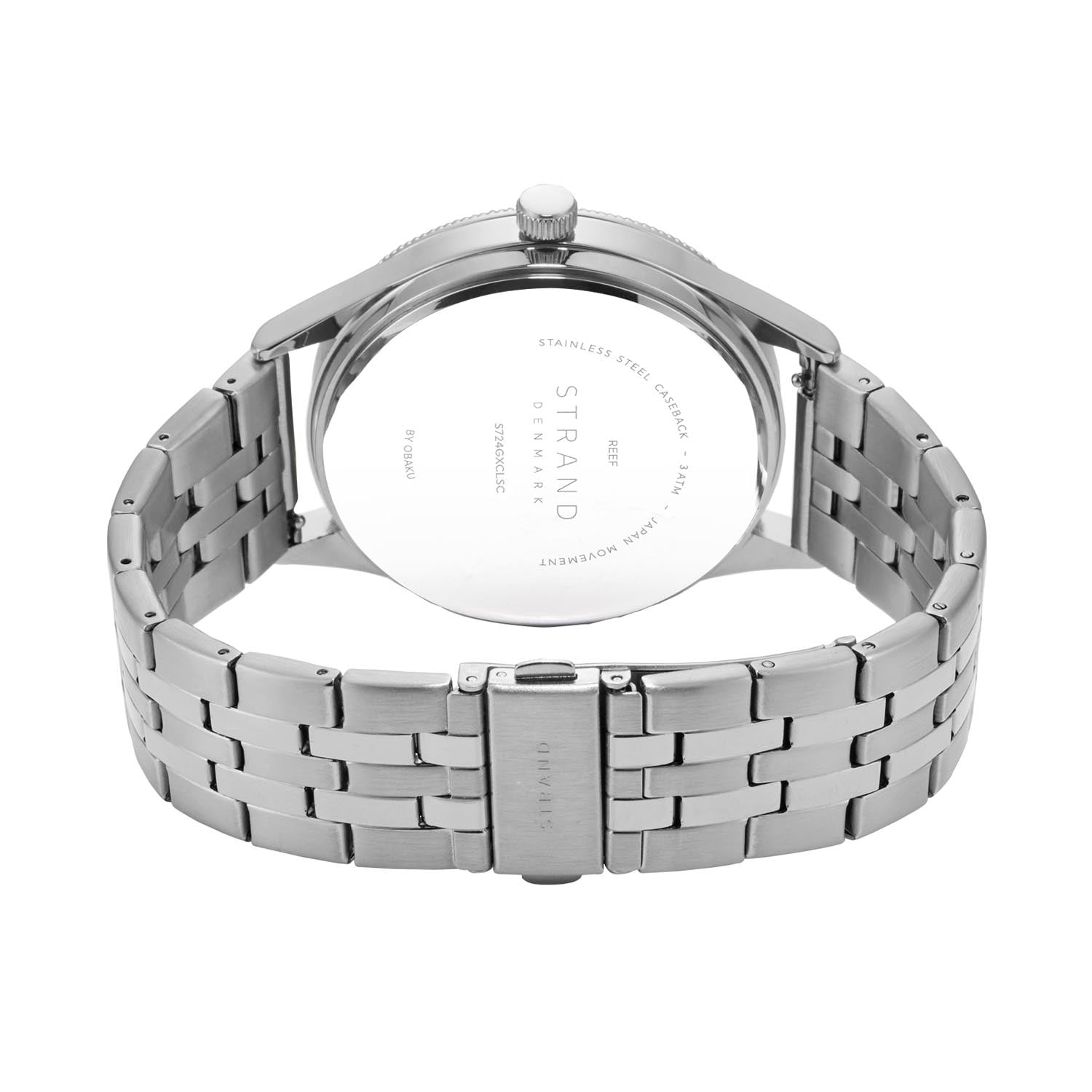 Strand By Obaku Reef Denim Quartz Men's Watch - S724GXCLSC