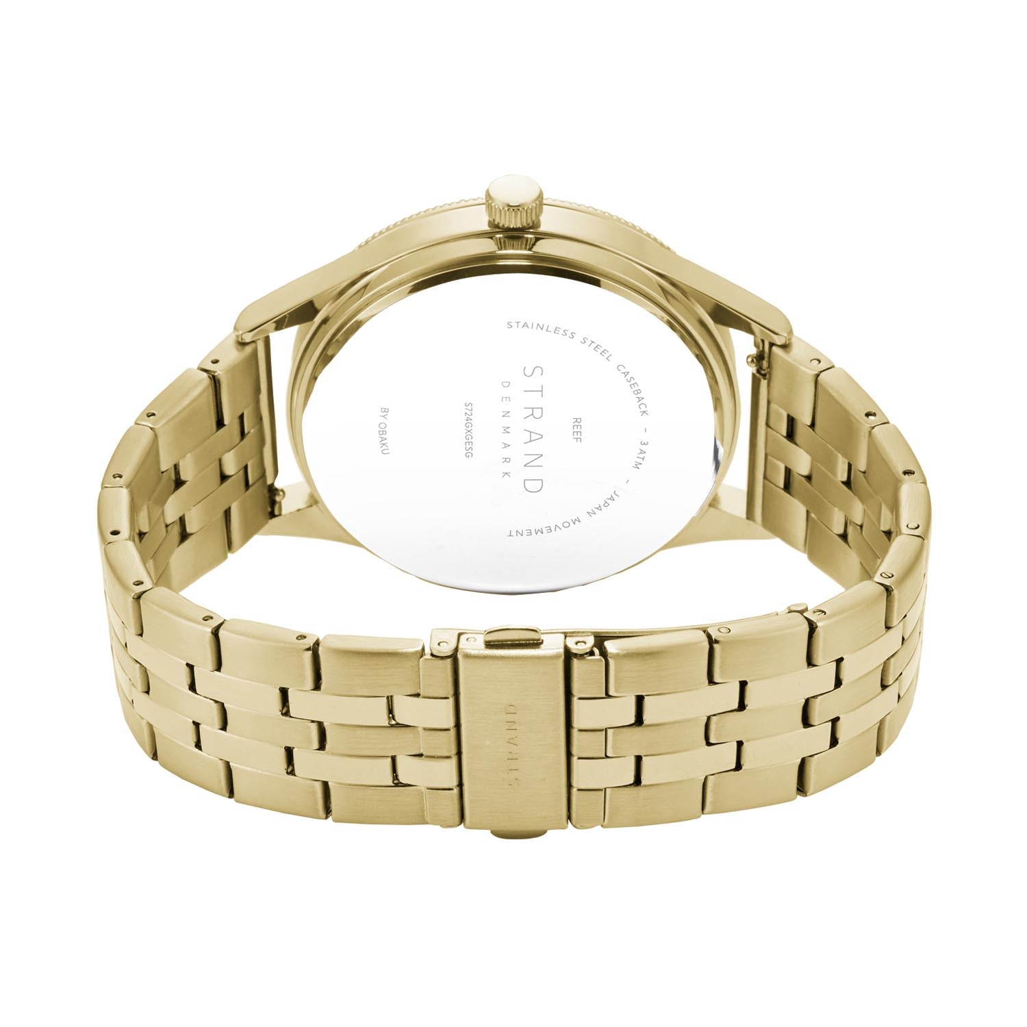 Strand By Obaku Reef Sugar Quartz Men's Watch - S724GXGESG