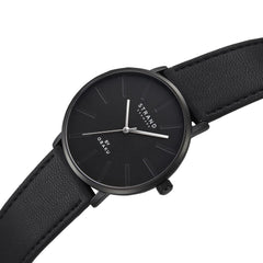 Strand By Obaku Locklyn Ebony Quartz Men's Watch - S725GXBBRB
