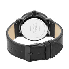 Strand By Obaku Locklyn Ebony Quartz Men's Watch - S725GXBBRB