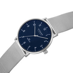 Strand By Obaku Locklyn Cyan Quartz Men's Watch - S725GXCLMC
