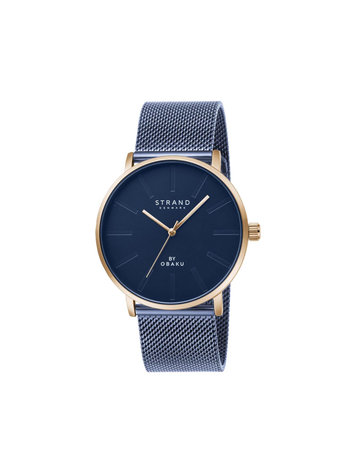 Strand By Obaku Locklyn Ocean Quartz Men's Watch - S725GXVLML