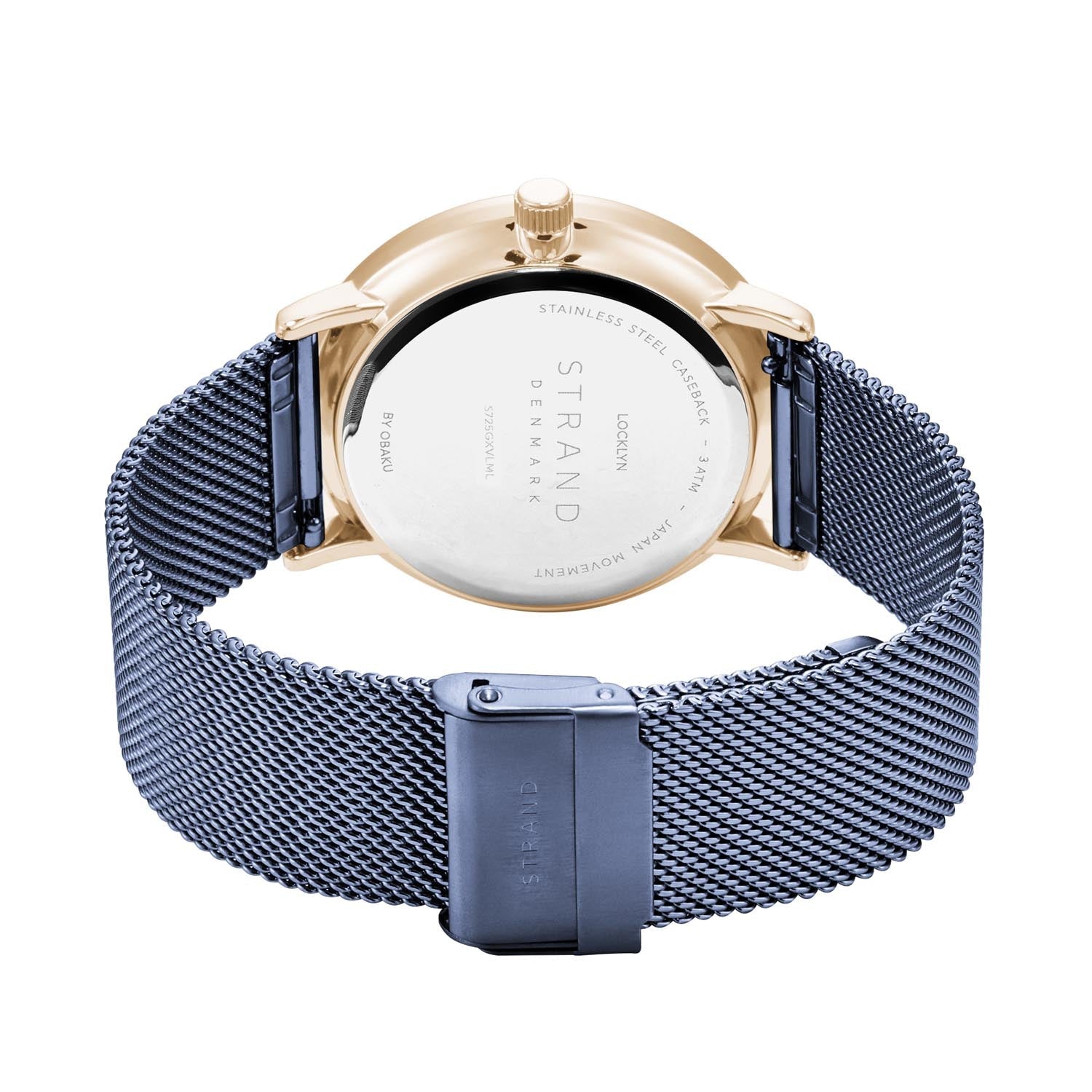 Strand By Obaku Locklyn Ocean Quartz Men's Watch - S725GXVLML