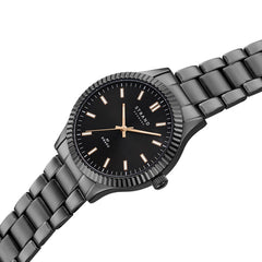 Strand By Obaku Kensington Mini Dark Quartz Women's Watch - S726LXBBSB-DS