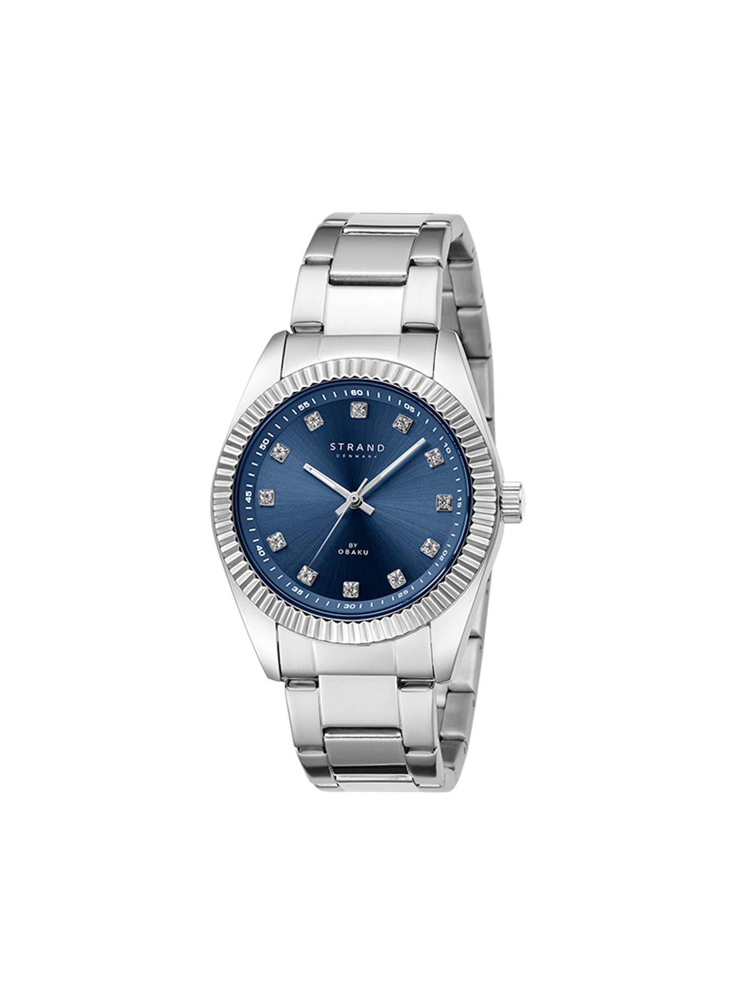 Strand By Obaku Lexington Mini Denim Quartz Women's Watch - S726LXCLSC