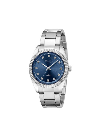 Strand By Obaku Lexington Mini Denim Quartz Women's Watch - S726LXCLSC