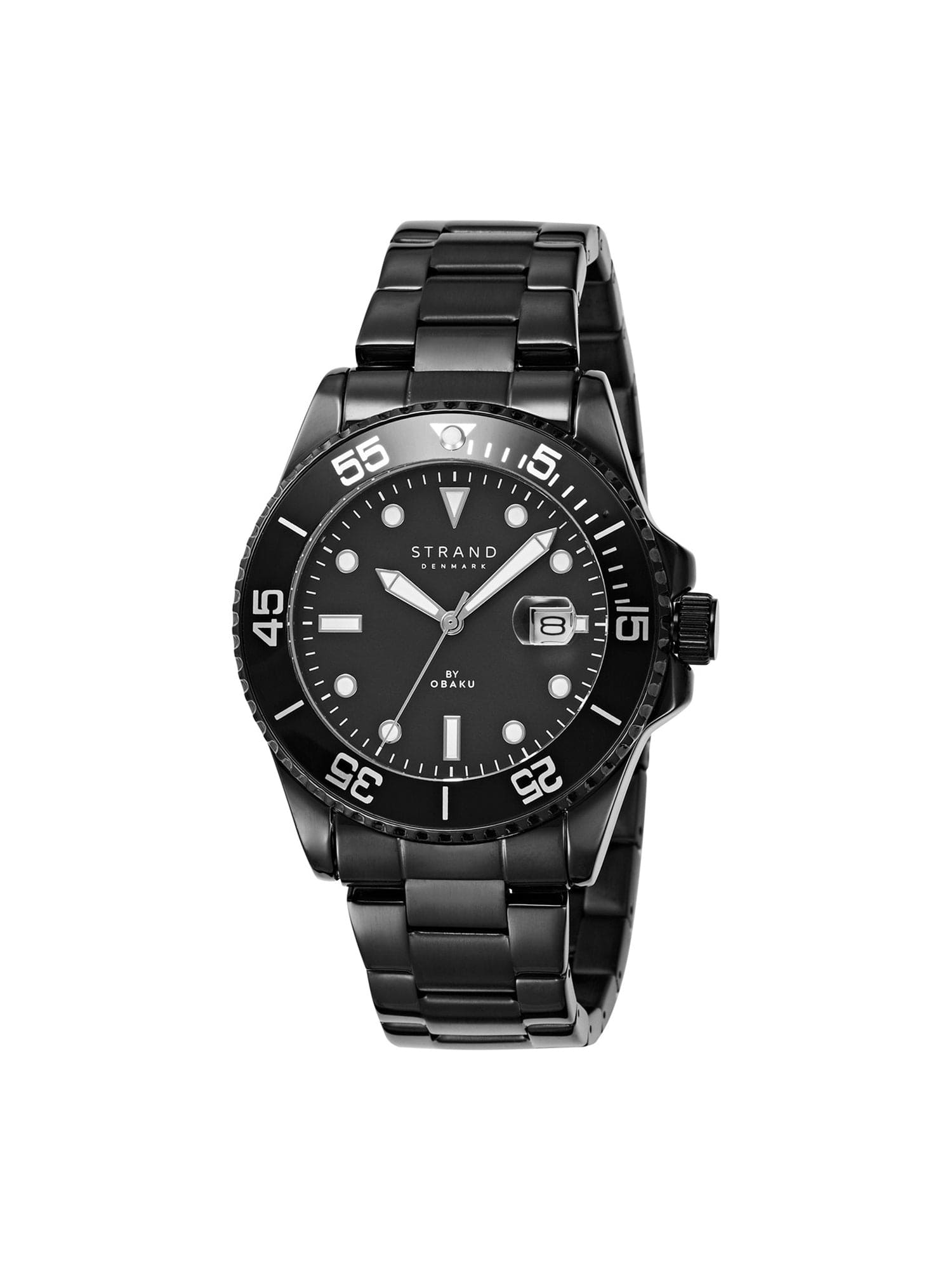 Strand By Obaku Bondi Dark Quartz Men's Watch - S727GDBBSB
