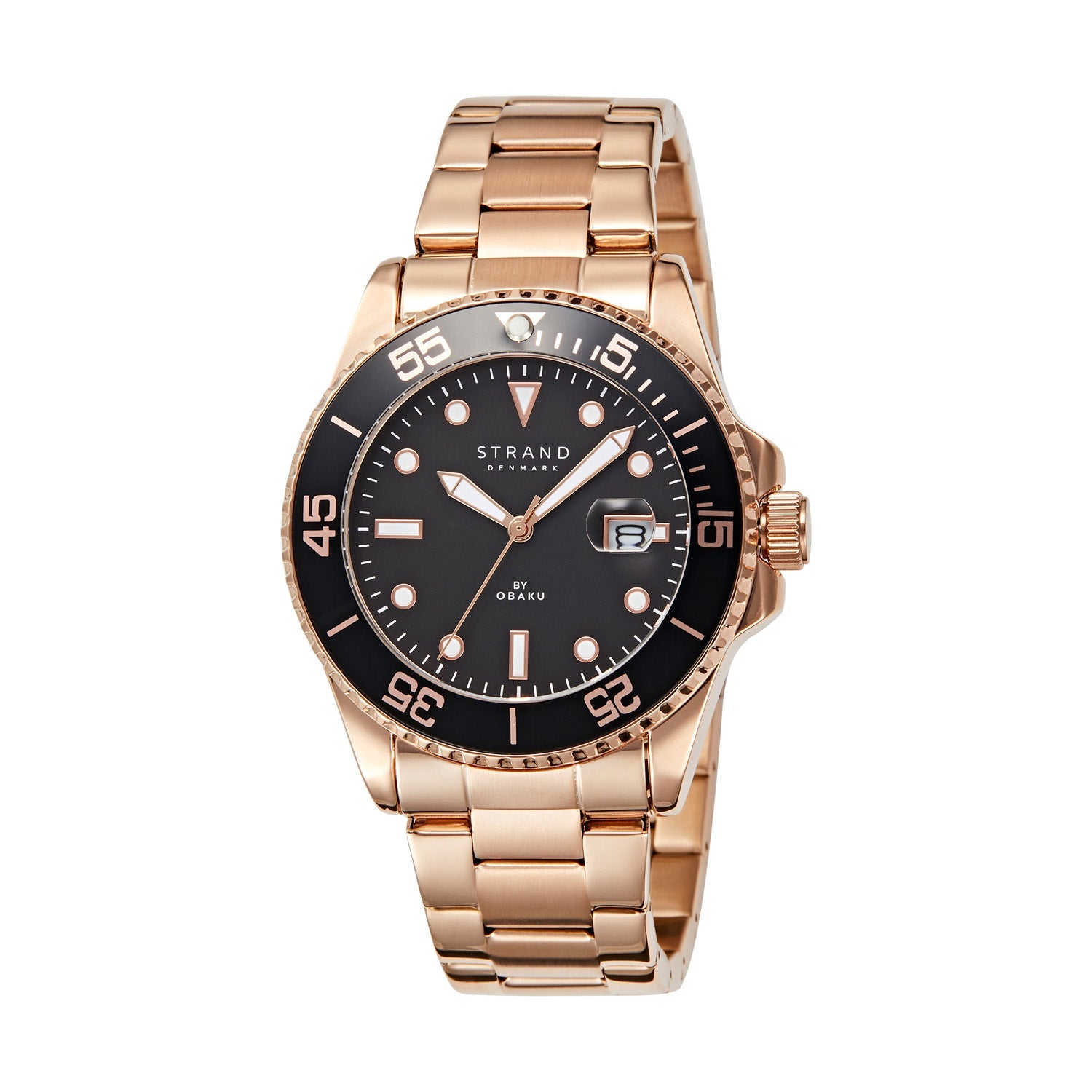 Strand By Obaku Bondi Merlot Quartz Men's Watch - S727GDVBSV
