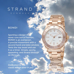 Strand By Obaku Bondi Fuschsia Quartz Men's Watch - S727GDVWSV