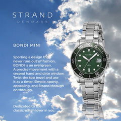 Strand By Obaku Bondi Mini Jade Quartz Women's Watch - S727LDCESC