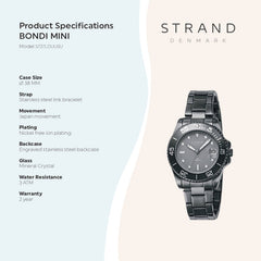 Strand By Obaku Bondi Mini Ash Quartz Women's Watch - S727LDUUSU