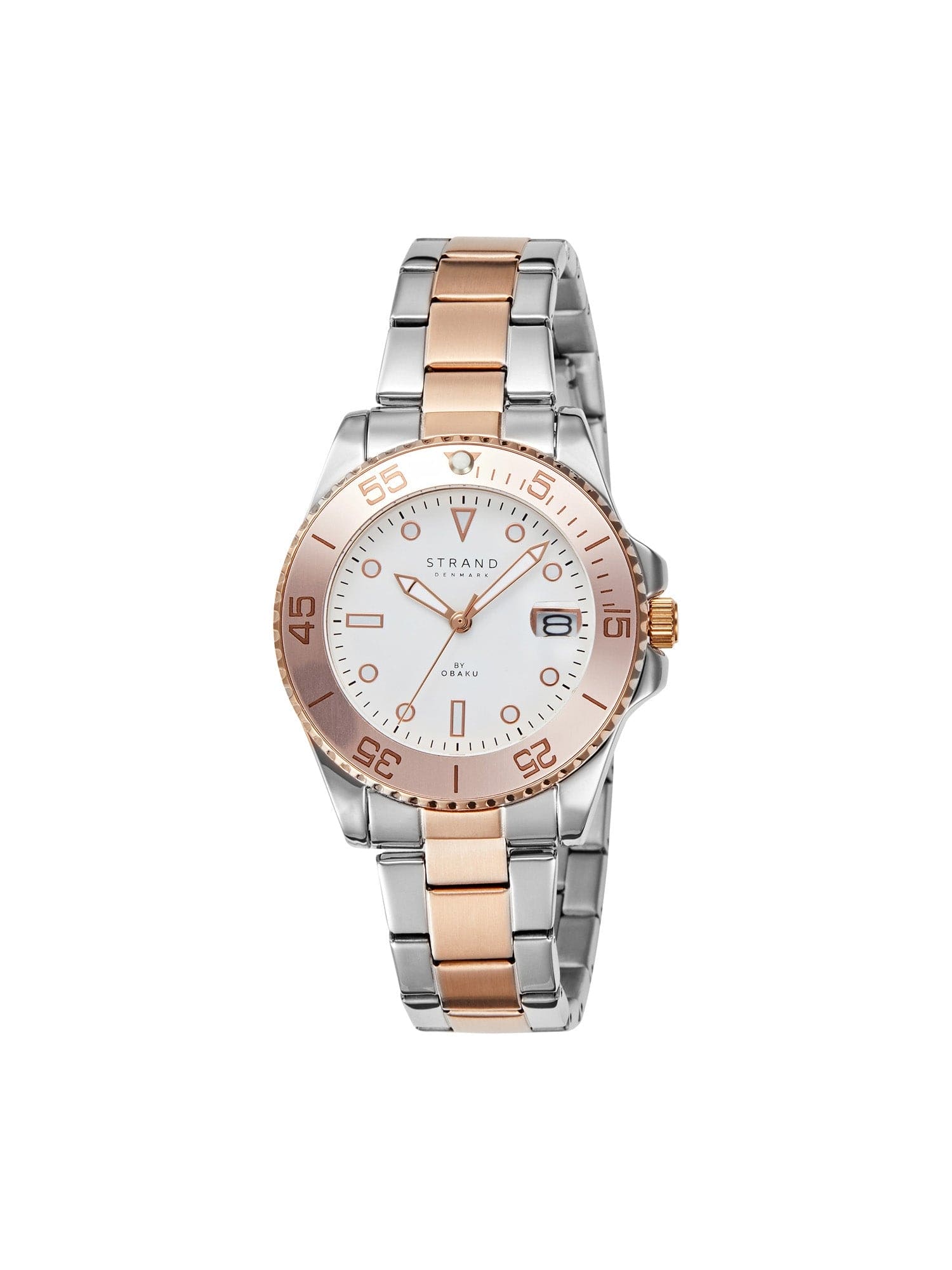 Strand By Obaku Bondi Mini Cherrywood Quartz Women's Watch - S727LDZWSH