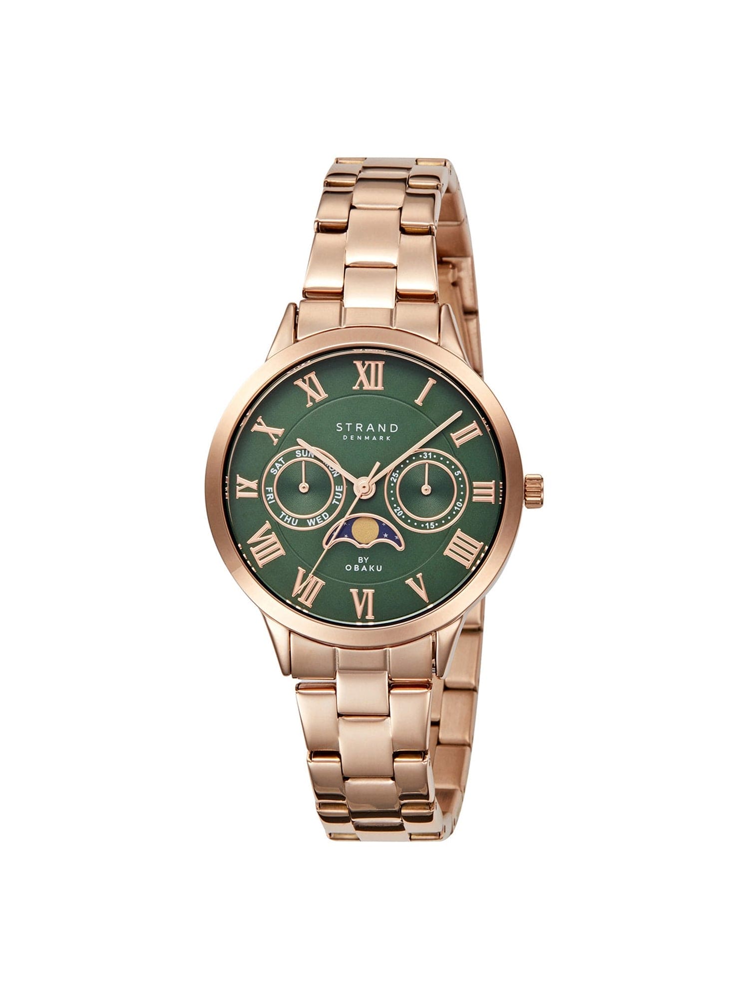 Strand By Obaku Moon Mini Mint Quartz Women's Watch - S728LMVESV