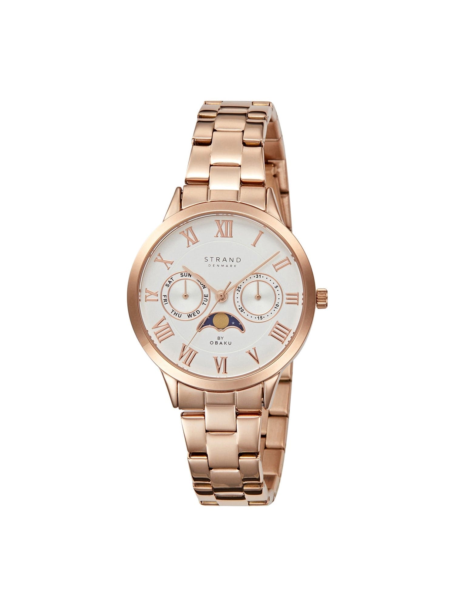 Strand By Obaku Moon Mini Fuschsia Quartz Women's Watch - S728LMVISV